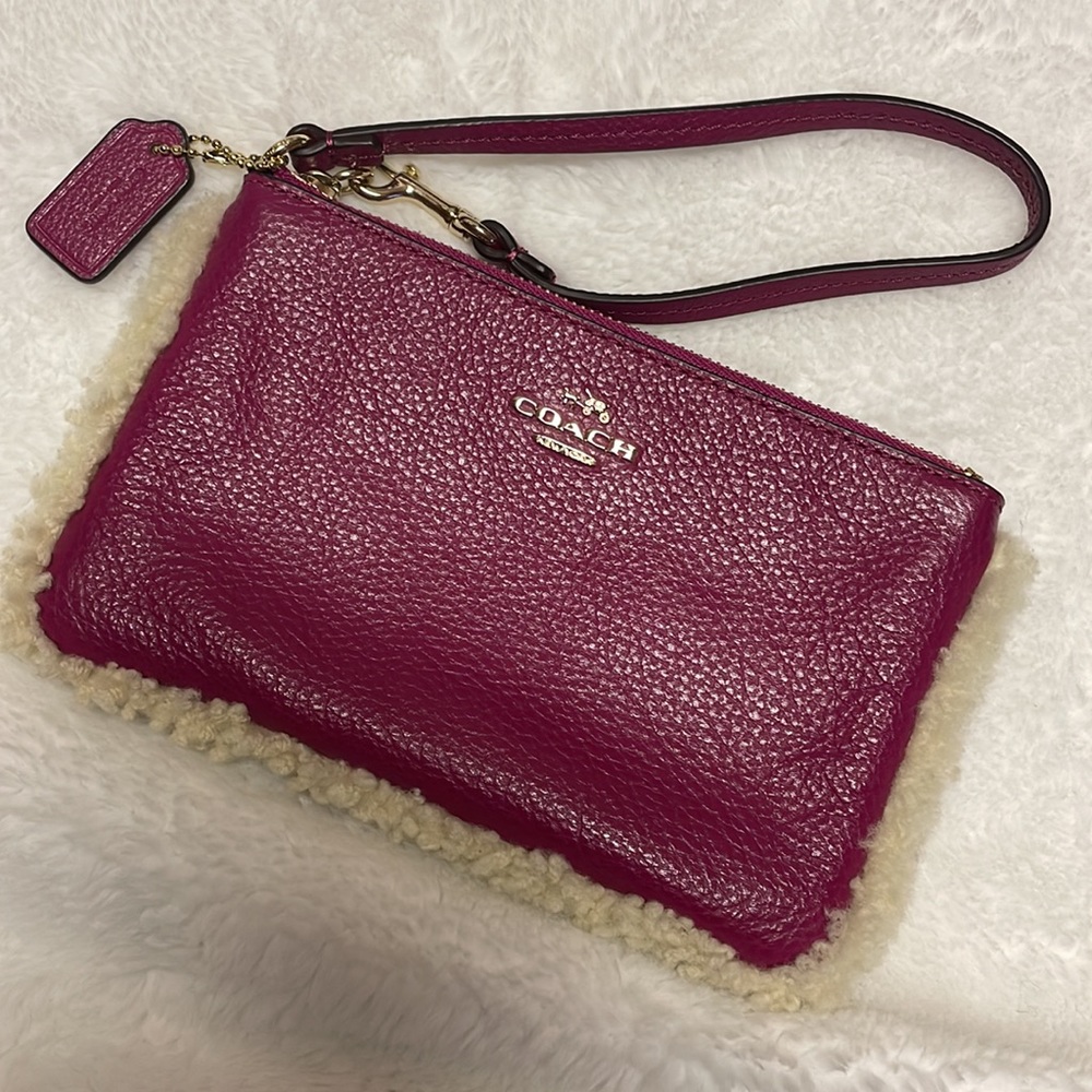 Coach purse with wristlet and small wallet - Picture 2 of 8